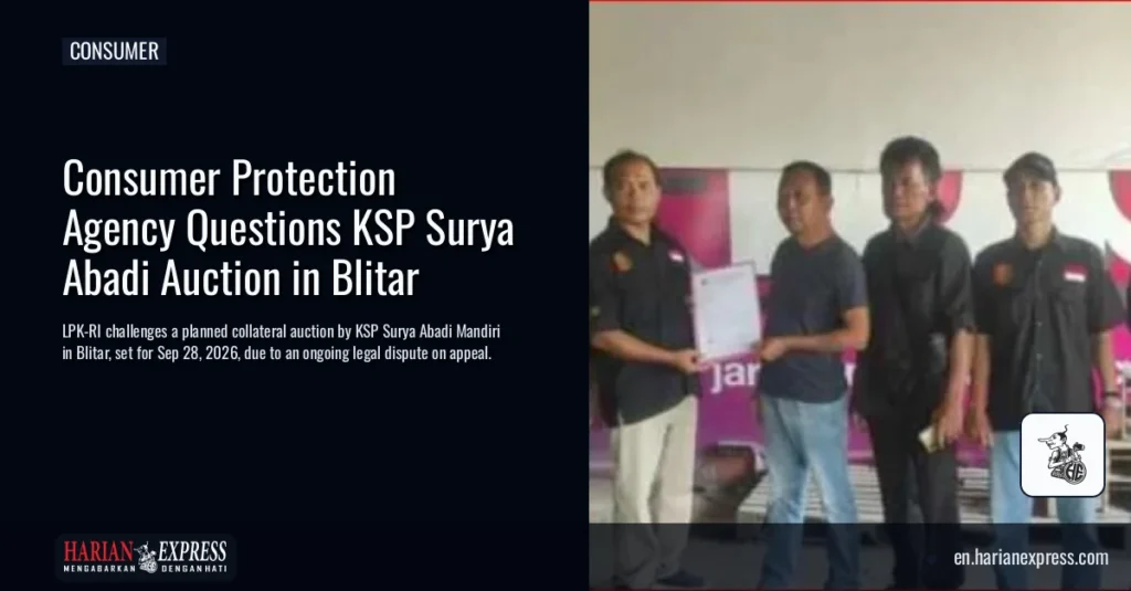 Consumer Protection Agency Questions KSP Surya Abadi Auction in Blitar