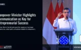Manpower Minister Highlights Communication as Key for Entrepreneurial Success