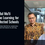 Minister Abdul Mu’ti Orders Online Learning for Krakatau-Affected Schools