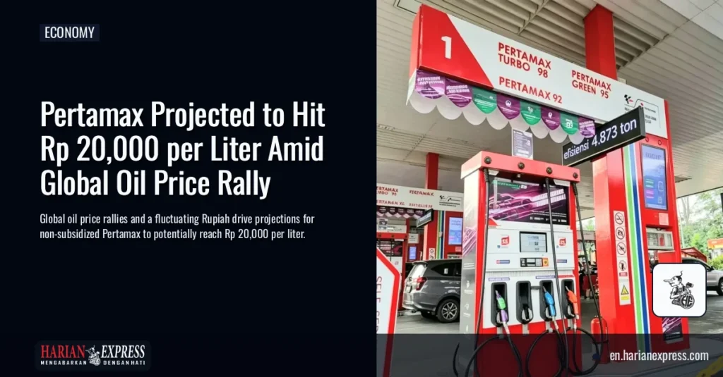 Pertamax Projected to Hit Rp 20,000 per Liter Amid Global Oil Price Rally