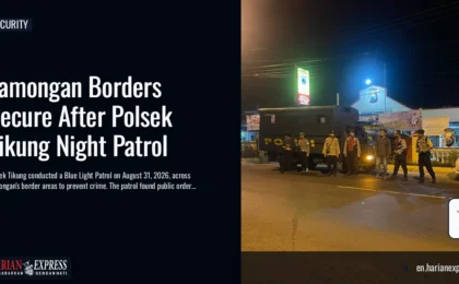 Lamongan Borders Secure After Polsek Tikung Night Patrol