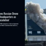 Ukraine Condemns Russian Drone Attack on SBU Headquarters as 'Unacceptable Escalation'