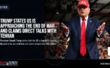 Trump Says Iran War Is Nearing End, Claims Talks with Tehran