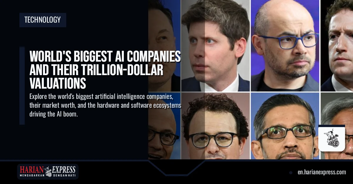 World’s Biggest AI Companies and Their Trillion-Dollar Valuations