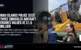 Riau Islands Police Seize Three Smuggled Aircraft Engines Valued at .6 Million