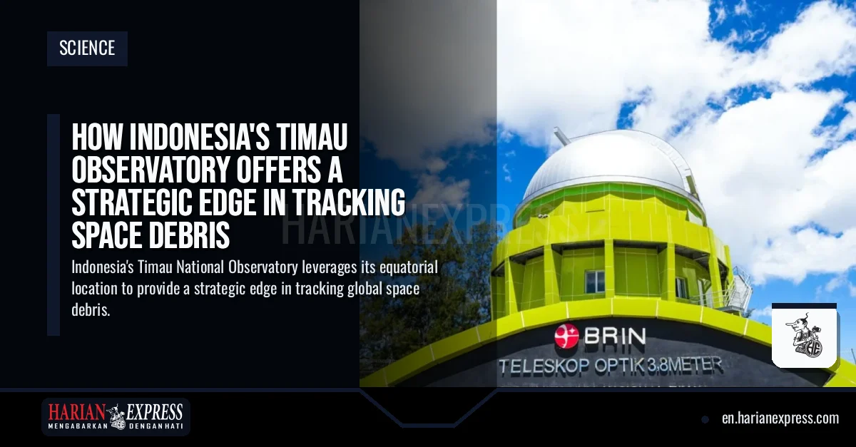 How Indonesia’s Timau Observatory Offers a Strategic Edge in Tracking Space Debris